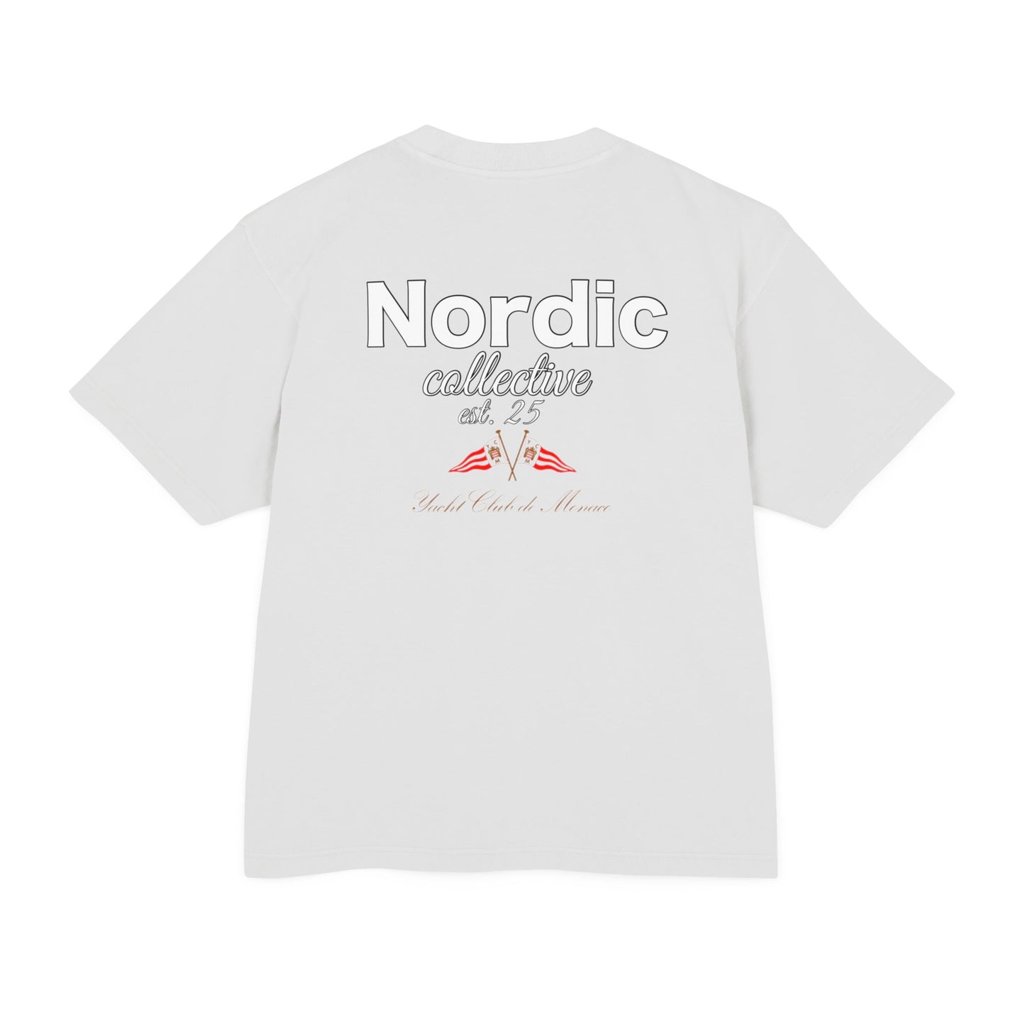 Nordic Collective Unisex ‘Club de Monaco’ Heavyweight Tee