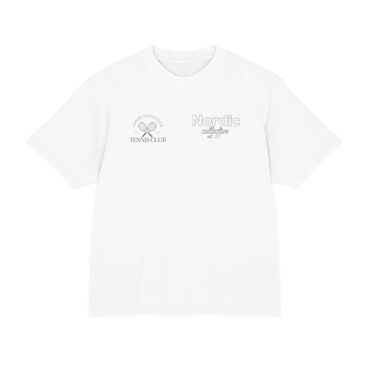 Nordic Collective Tennis Club Unisex Heavyweight Tee